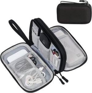 FYY Travel Cable Organiser Bag, Dou...