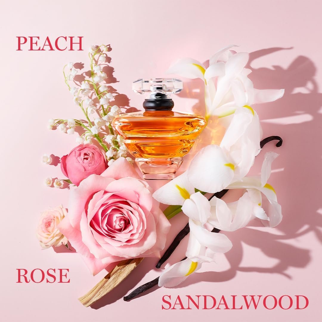 Lancôme Trésor Eau de Parfum – Elegant & Romantic Women’s Fragrance with Rose, Lilac, Peach & Apricot Blossom Notes, Long-Lasting Scent - Image 3