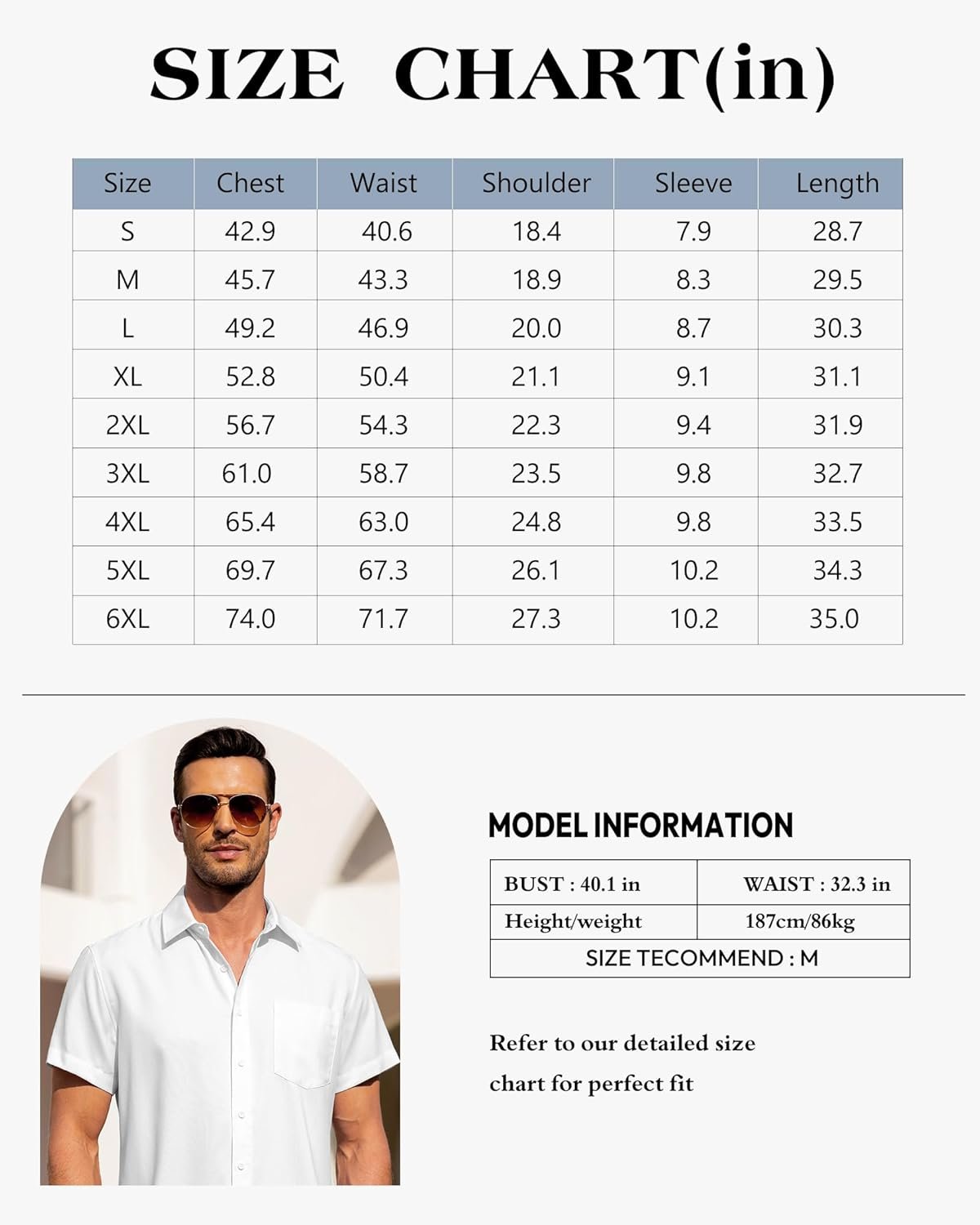 J.VER Mens Linen Shirts Short Sleeve Summer Beach Holiday Regular Fit Casual Button Down Shirt - Image 6