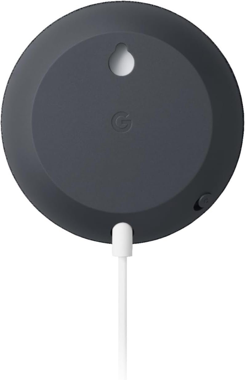 Google Nest Mini 2nd Generation Wireless Bluetooth Speaker (Anthracite) - Image 6