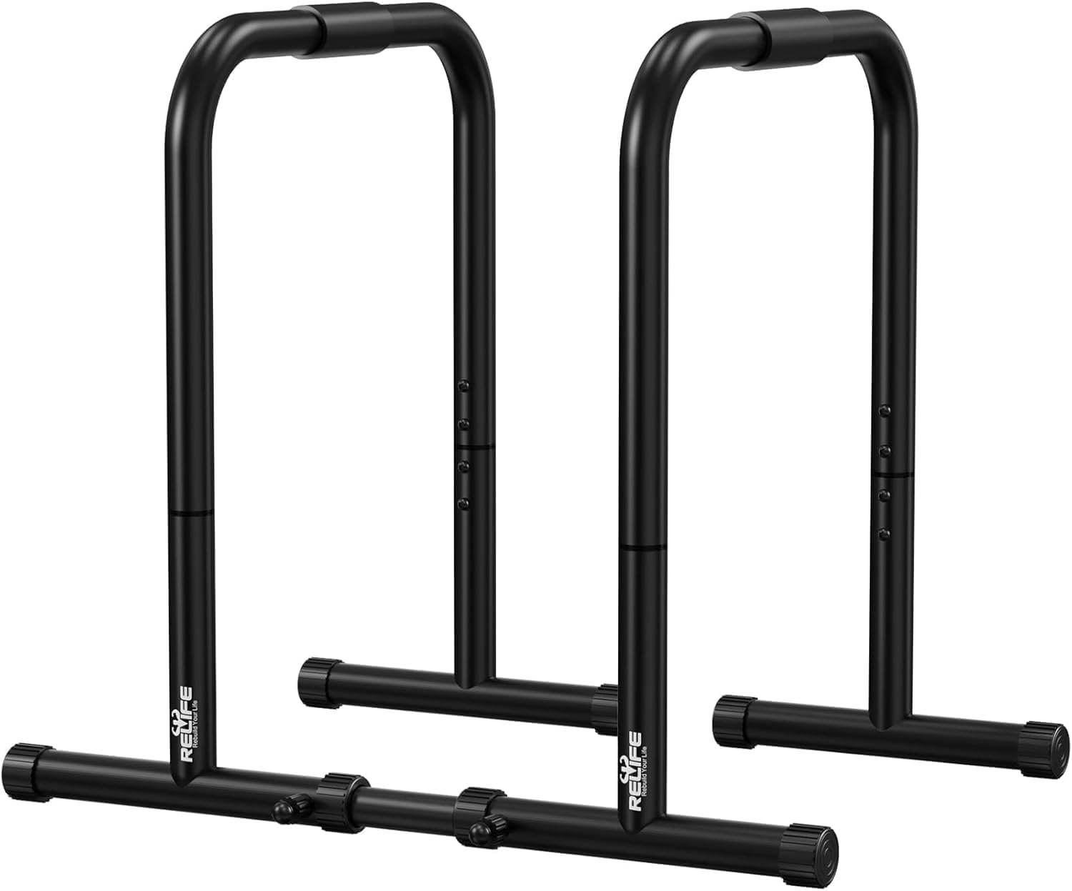 RELIFE REBUILD YOUR LIFE Dip Bars Stands Fitness Home Training Parallel Equalizer Bars Calisthenics Station Adjustable - Image 7