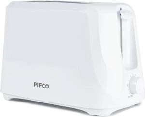 PIFCO White Toaster 2 Slice –...