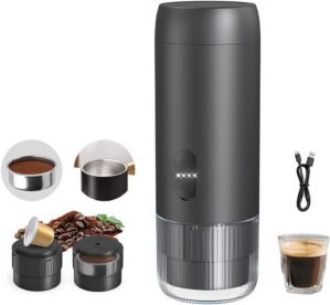2 in 1 Portable Electric Espresso M...
