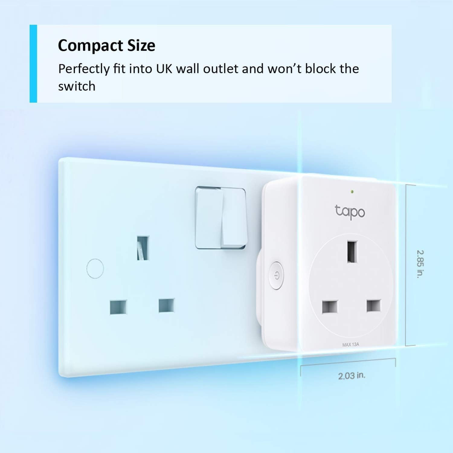 Tapo P100 (4-Pack) Smart Plug, Wi-Fi Plug, App Remote Control, Alexa Plug, Voice Control with Alexa & Google, Away Mode, Scheduling & Timer, Device Sharing, Easy Set Up, Multiple Safety Guarantees - Image 2