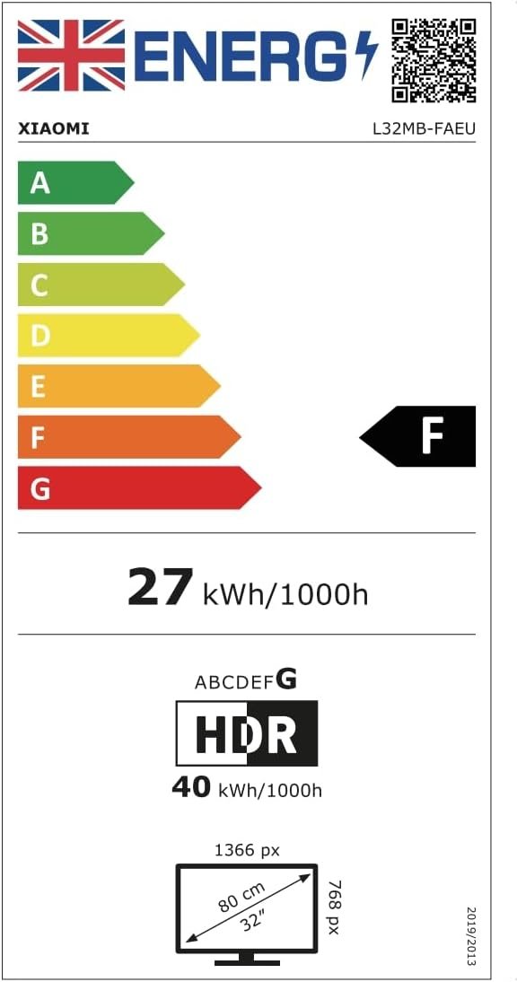 XIAOMI TV F 32, 32 Inch (81 cm), HD, Smart TV, Fire TV, Dolby Audio™, DTS Virtual:X, DTS-HD, Alexa Voice Control, Works with Apple AirPlay - Image 15