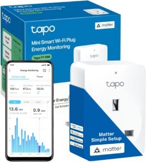 Tapo P110M Smart Plug, WiFi Plug, E...