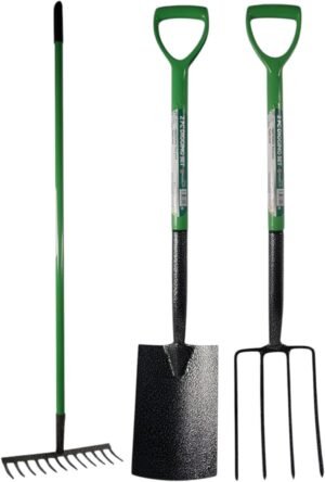 3PC Garden Tool Set – Heavy Duty ...