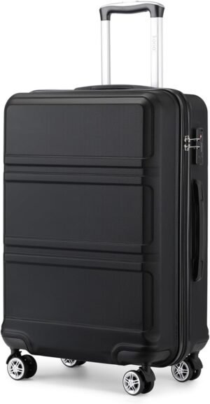 Kono Suitcase Lightweight ABS+PC Ha...
