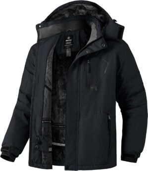 Wantdo Men’s Mountain Ski Jac...