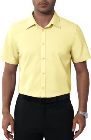 siliteelon Mens Shirts Shield Short...