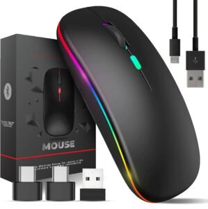Wireless Mouse Bluetooth & 2.4...