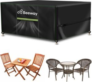 BEEWAY Garden Furniture Cover With ...