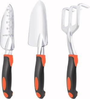 Garden Tools Set, 3 Pcs Gardening T...