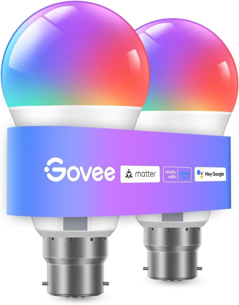Govee RGBWW Smart Bulb B22, Work wi...