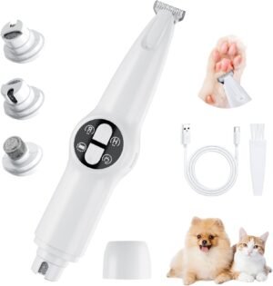 Mcbazel 2-in-1 Pet Paws Trimmer wit...