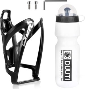 Bike Water Bottle Cage and Water Bo...