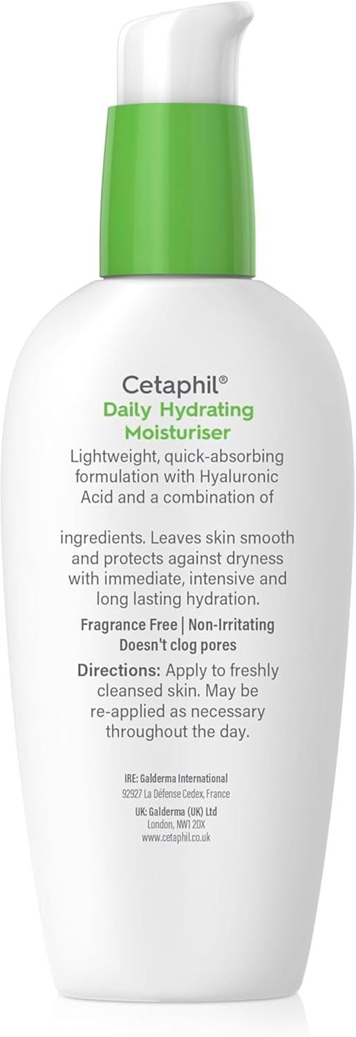 Cetaphil Daily Hydrating Face Moisturiser, 88ml, For Sensitive Skin, With Hyaluronic Acid, Packaging May Vary - Image 11