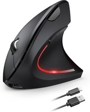 TECKNET Ergonomic Mouse, 2.4G Wirel...