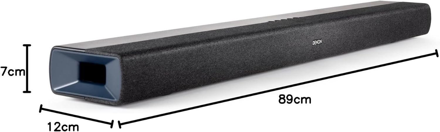 Denon Dolby Atmos Soundbar for TV with Built-in Down-firing Subwoofers DHT-S218 Dialog Enhancer, 4K HDMI eARC, and Bluetooth - Image 8