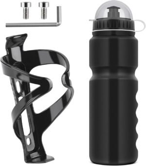 Ainiv Bike Water Bottle Cage with B...
