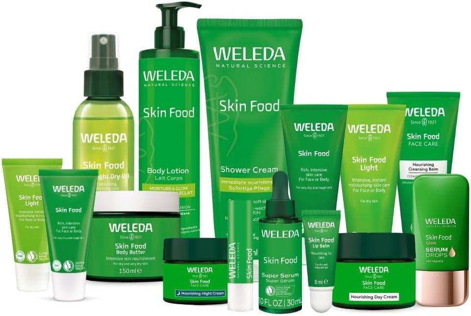 Weleda Skin Food Face Care Gift Set, 3in1 Skin Care Set - Skin Food Cleansing Balm, Day Cream & Night Cream, for Women & Men, 100% Certified Natural, Organic - Image 10