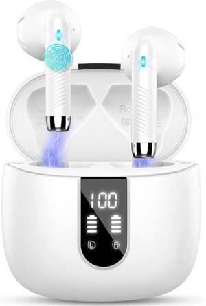 Wireless Earbuds, Bluetooth 5.4 Hea...