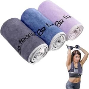 3 Pack Gym Towels Quick-Drying Fitn...