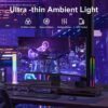 Ultra Slim LED Ambient Light Bar, 2...
