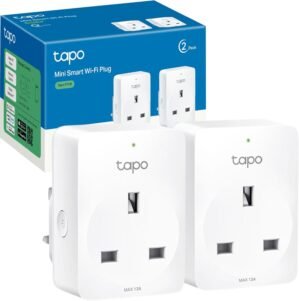 Tapo P100 (2-Pack) Smart Plug, Wi-F...