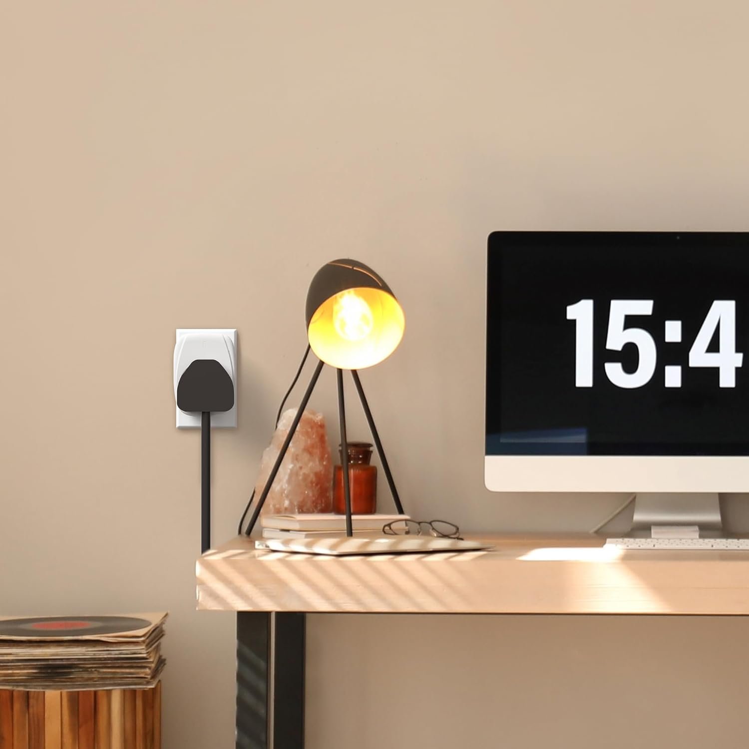 HBN Wireless Remote Control Plug Socket UK, 13A/3120W Remote-Control Outlet Sockets for Lamp,Wireless Remotes Light Switch with 30m/100ft Operating Range,5 Pack Sockets and 2Remote - Image 3