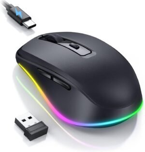 Seenda Wireless Mouse, Rechargeable...