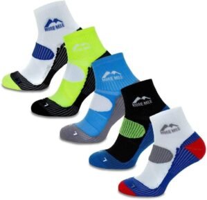 More Mile London (5 Pair Pack) Mens...