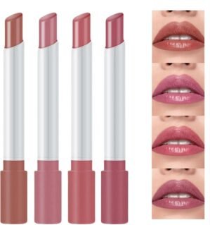4pcs Plumping Lipstick and Gloss Se...