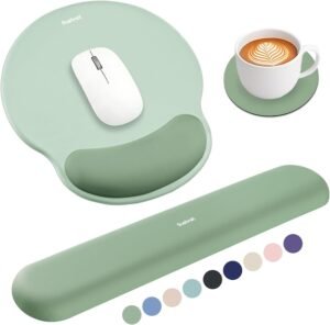 Mouse Mat and Keyboard Wrist Rest S...