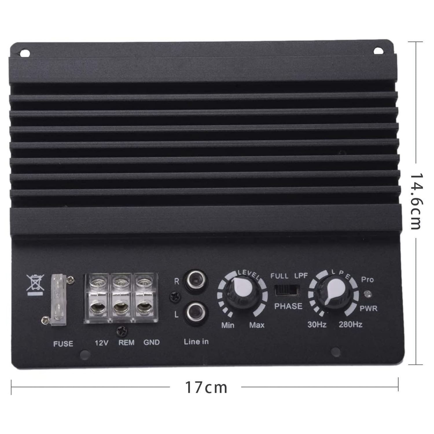 1000W Car Audio High Power Amplifier Amp Board Powerful Sub Woofer Board 12V - Image 2