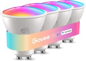 Govee Smart Bulb GU10 RGBWW, 400LM ...