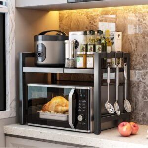 Expandable Microwave Oven Rack, Kit...