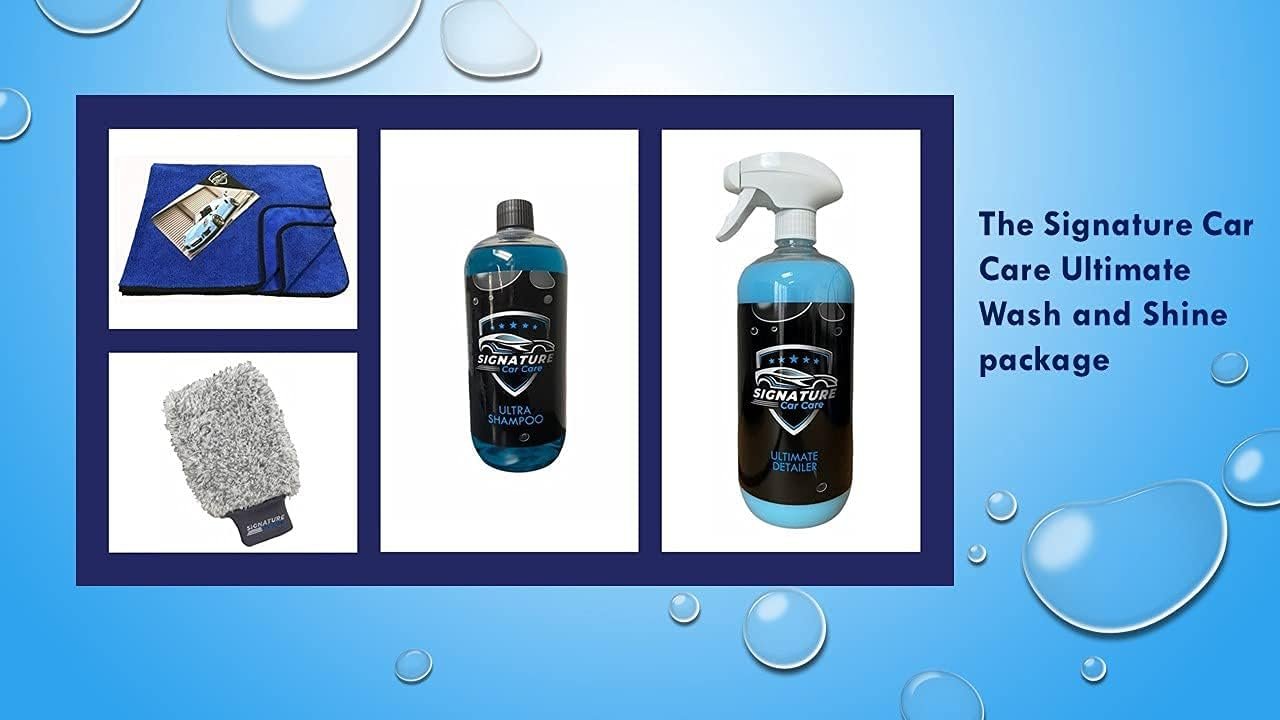 Signature Car Care - Extra Large Microfibre Drying Towel (90cmx70cm) - Super Absorbent Car Drying Cloth - Cleaning Accessories - Image 7