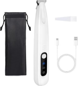 ETACCU Dog Paw Trimmer, Ultra-Quiet...