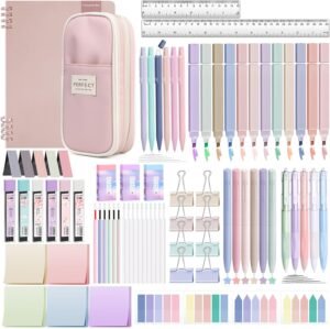 80 PCS Aesthetic Stationery Supplie...
