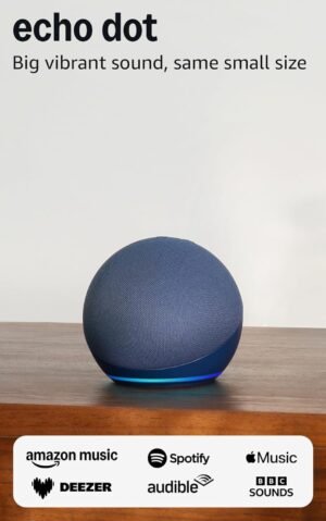 Echo Dot (Newest gen) | Big vibrant...