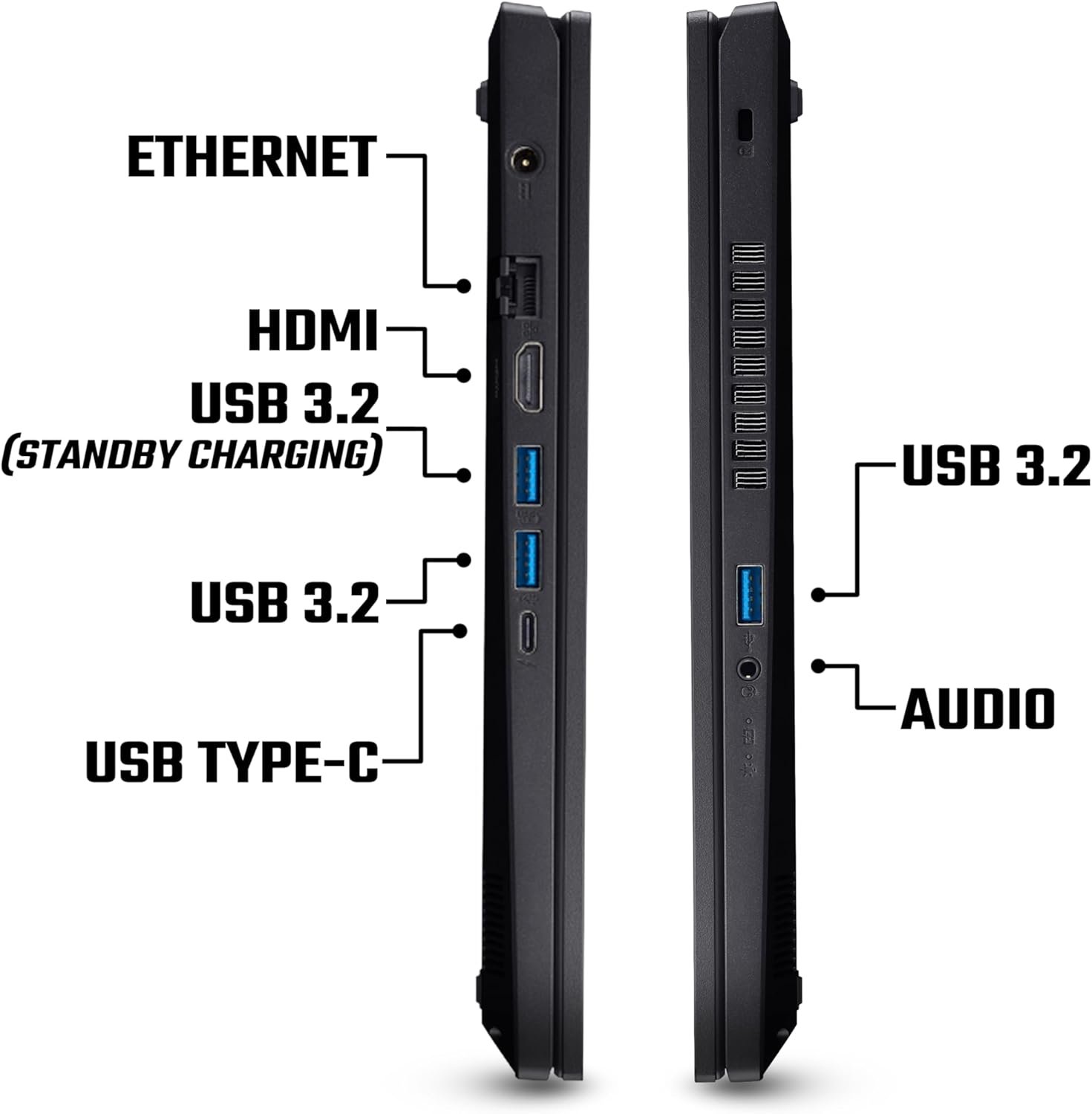 acer Nitro V15 ANV15-52 Gaming Laptop - Intel Core i7-13620H, 16GB, 1TB SSD, NVIDIA GeForce RTX 5060, 15.6" Full HD 165Hz, Windows 11, Black - Image 8