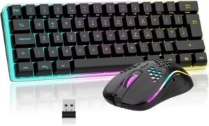 RedThunder K62 Wireless 60% RGB Gam...