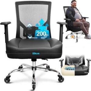 440LBS/200KG Heavy Duty Office Chai...