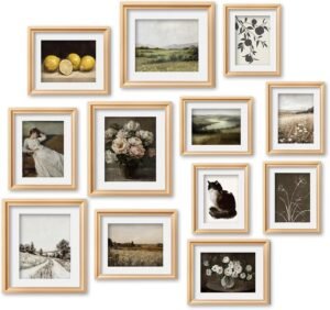 JJY 12 Pcs Dark Tone Vintage Eclect...