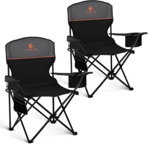 ALPHA CAMP Set of 2 Folding Camping...