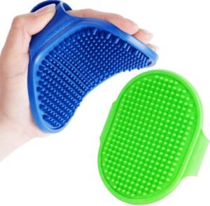 2 Pack Dog Grooming Brush, Premium ...
