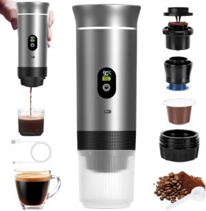 3-In-1 Electric Portable Coffee Mak...