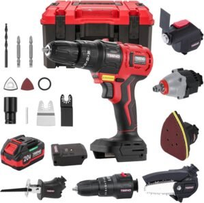 TEENO 20V Cordless Combination Kit,...