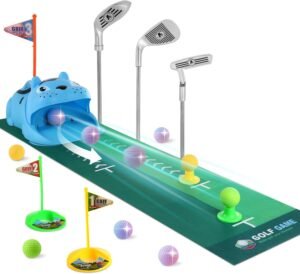 Upgraded Kids Toy Golf Set with Tig...